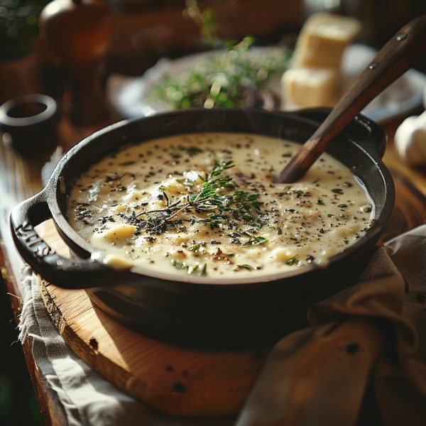 Chunky Cheesy Chicken Soup